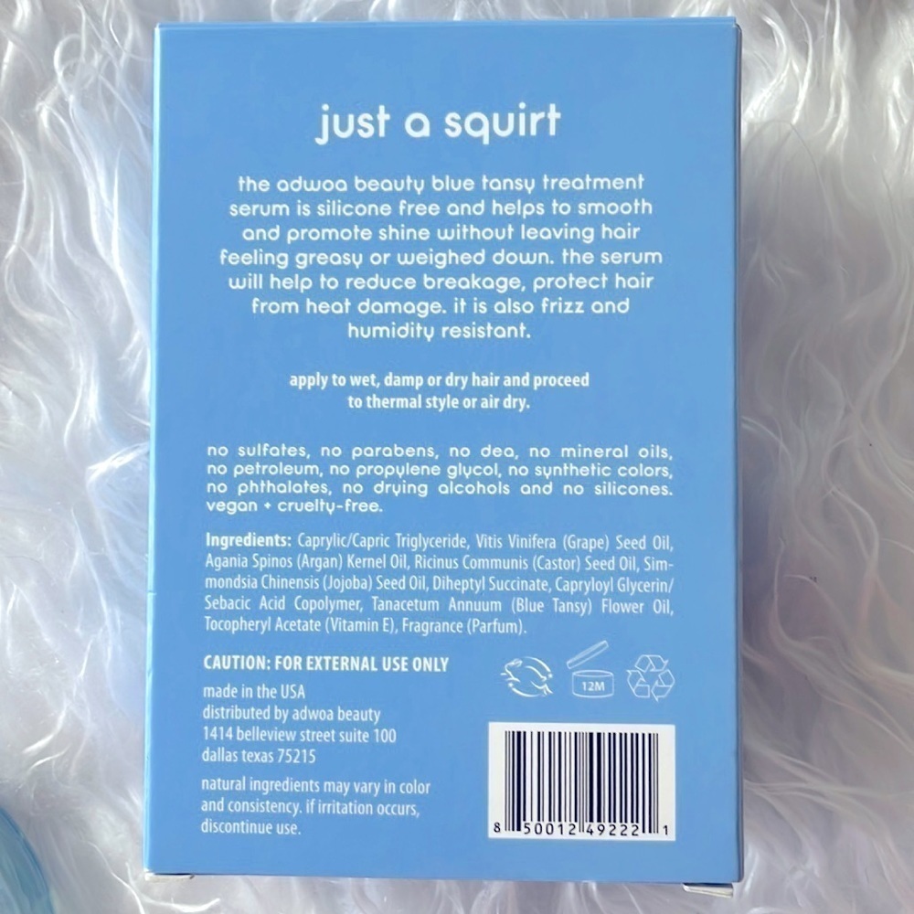 Brand New Adwoa Beauty Blue Tansy Hair Treatment Serum Shine Reduce Breakage - Picture 7 of 14